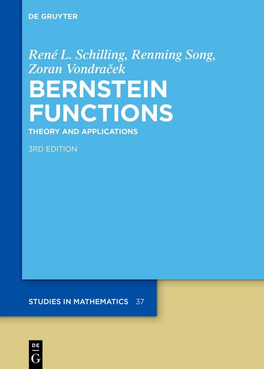 Produktbild: Bernstein Functions