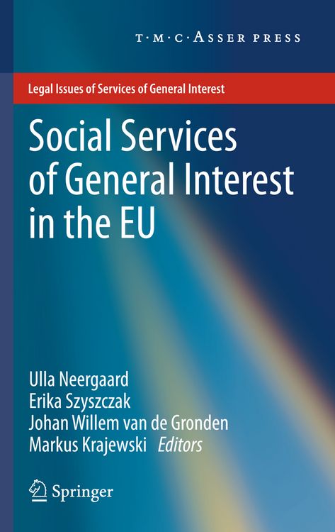 Produktbild: Social Services of General Interest in the EU