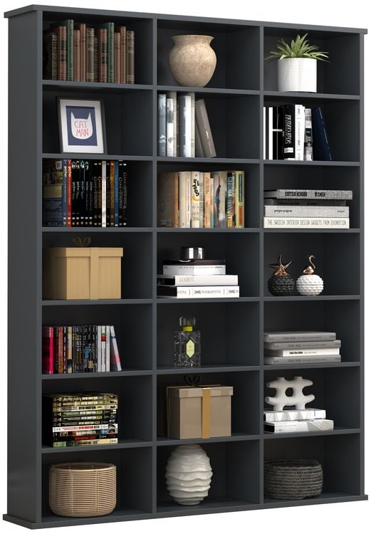 Produktbild: Holz CD DVD Standregal B&uuml;cherregal Regal Megosa M