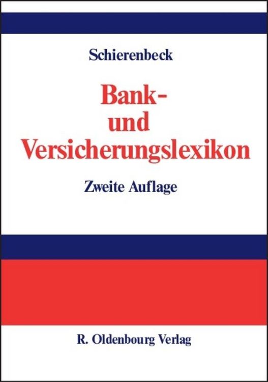 Produktbild: Bank- und Versicherungslexikon