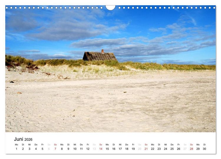 Produktbild: D&auml;nemark - Unterwegs in J&uuml;tland (Wandkalender 2026 DIN A3 quer), CALVENDO Monatskalender