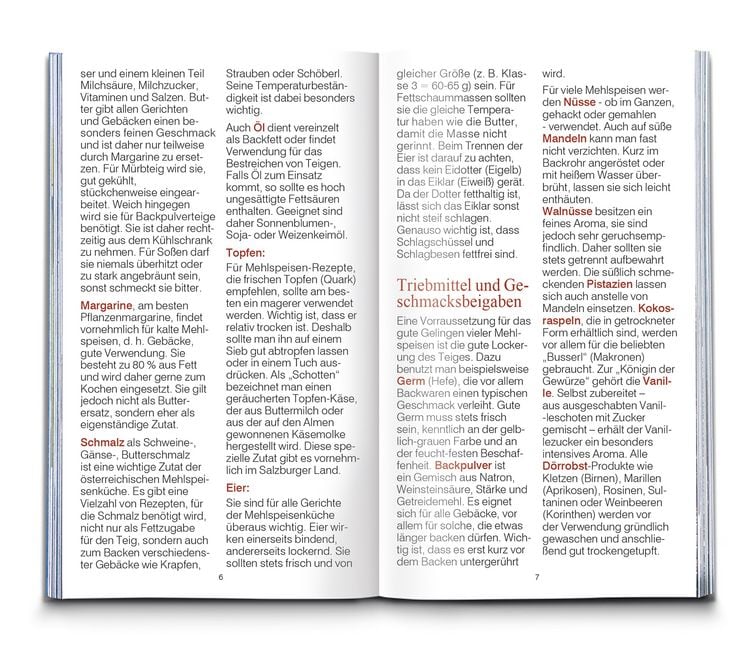 Produktbild: KOMPASS K&uuml;chensch&auml;tze &Ouml;sterreichische Mehlspeisen
