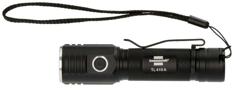 Produktbild: Brennenstuhl TL 410A LED Taschenlampe mit USB-Schnittstelle akkubetrieben 400lm 29h