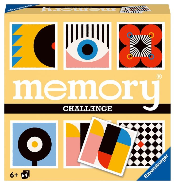 Produktbild: Ravensburger 22462 - Challenge memory® Verrückte Muster