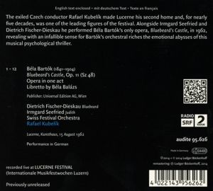 Produktbild: Herzog Blaubarts Burg-Lucerne Festival Vol.4
