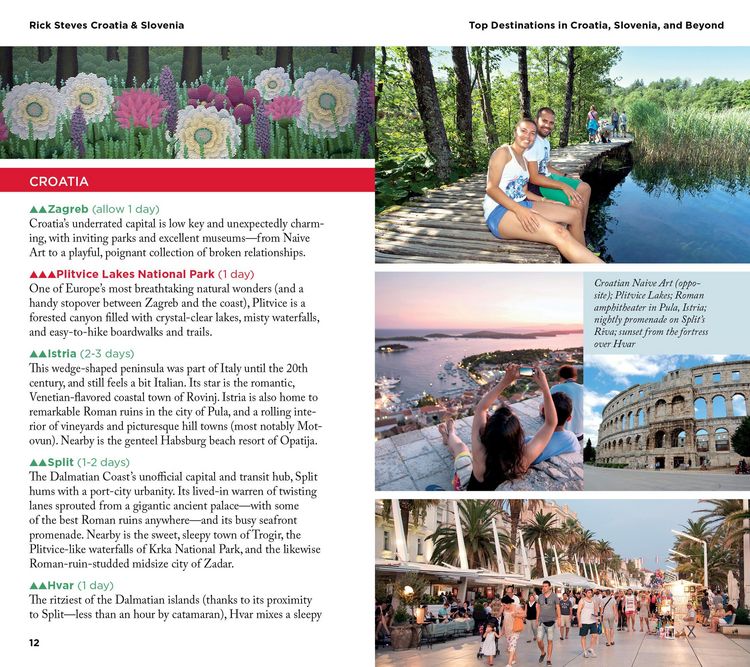 Produktbild: Rick Steves Croatia & Slovenia (Tenth Edition)