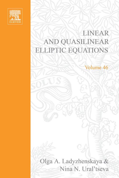 Produktbild: Linear and Quasilinear Elliptic Equations