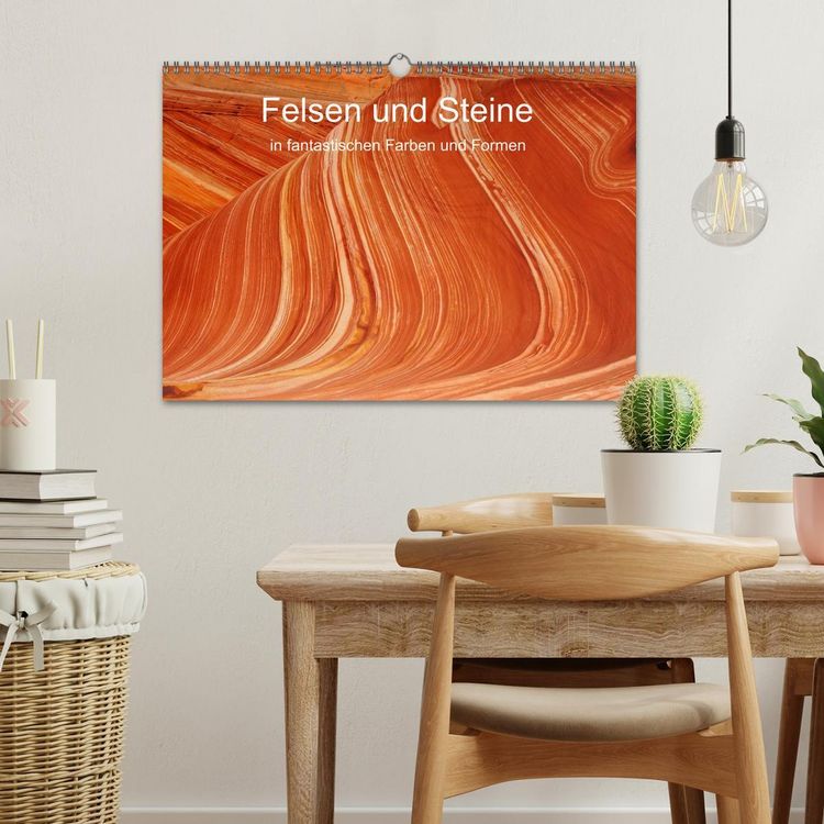 Produktbild: Felsen und Steine in fantastischen Farben und Formen (Wandkalender 2026 DIN A3 quer), CALVENDO Monatskalender