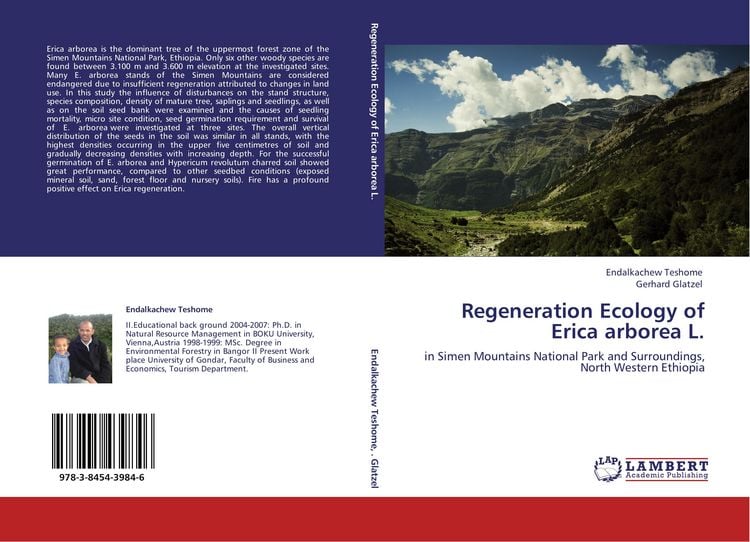 Produktbild: Regeneration Ecology of Erica arborea L.