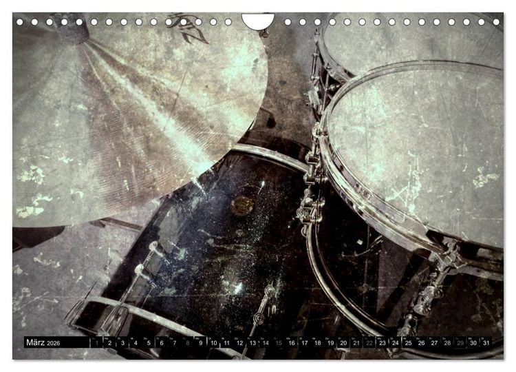Produktbild: Musik im Fokus (Wandkalender 2026 DIN A4 quer), CALVENDO Monatskalender