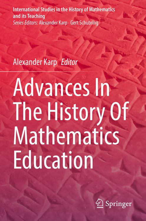 Produktbild: Advances In The History Of Mathematics Education