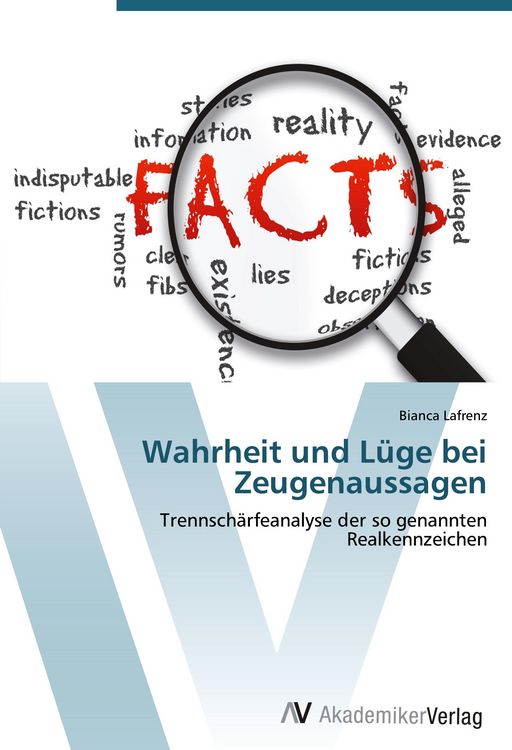 Produktbild: Wahrheit und L&uuml;ge bei Zeugenaussagen