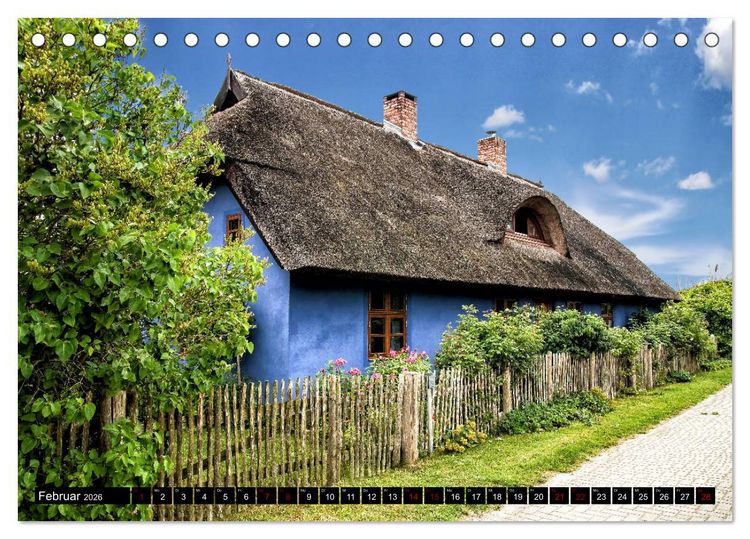Produktbild: Das idyllische Usedom (Tischkalender 2026 DIN A5 quer), CALVENDO Monatskalender
