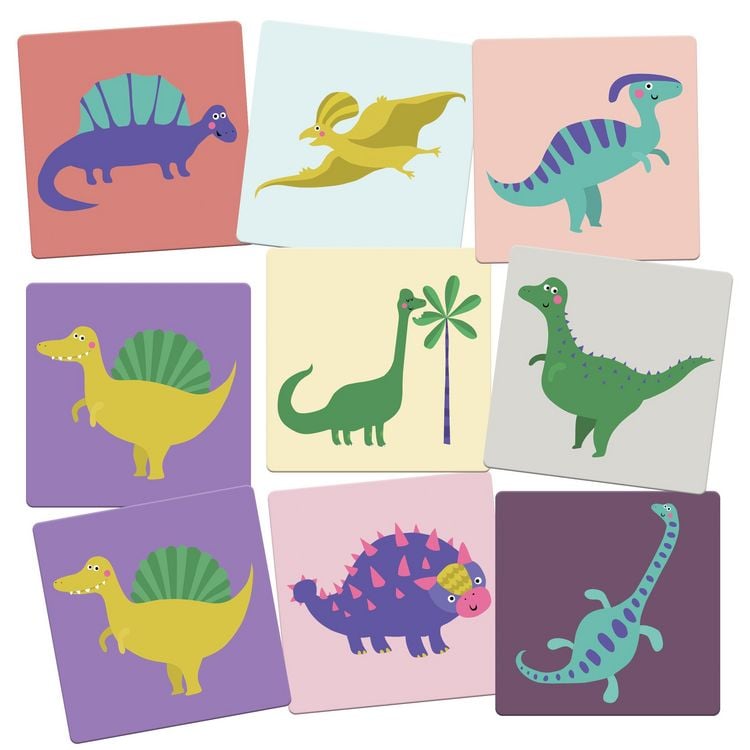 Produktbild: Die bunten Dinos - Mein Maxi-Memo