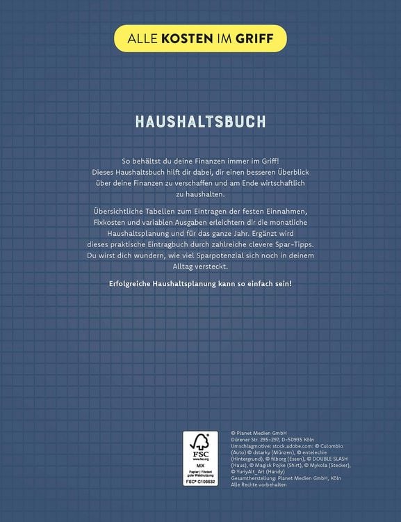 Produktbild: Haushaltsbuch