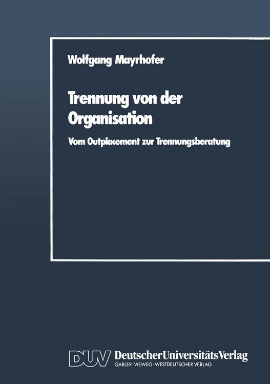 Produktbild: Trennung von der Organisation