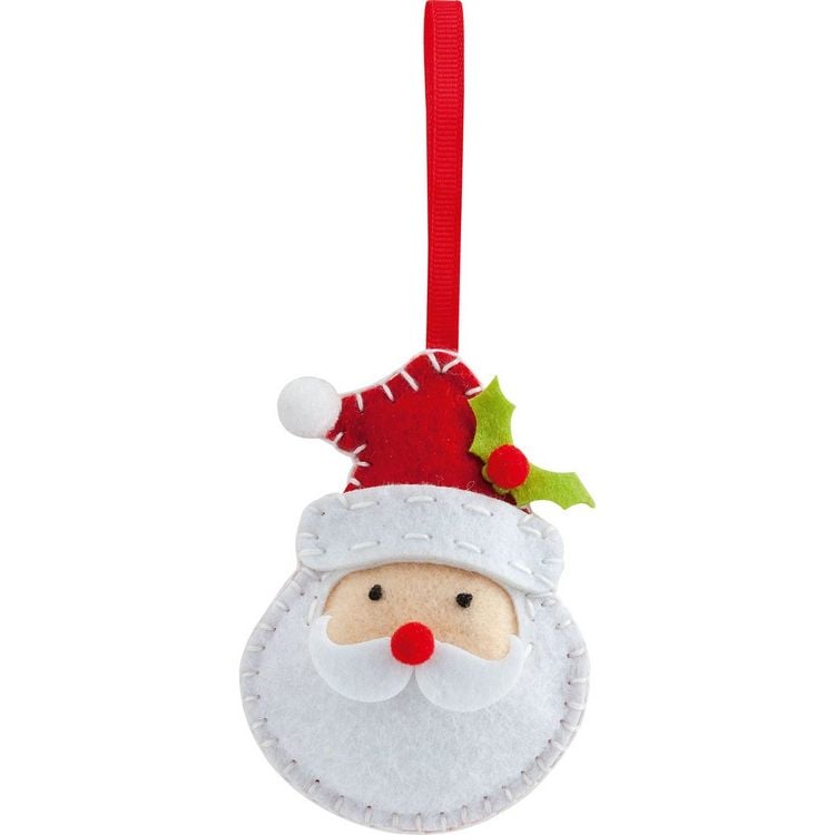 Produktbild: folia Filzn&auml;hset Mini Filzinies Nikolaus 14 Teile