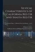 Produktbild: Silvical Characteristics of California Red Fir and Shasta Red Fir; no.16