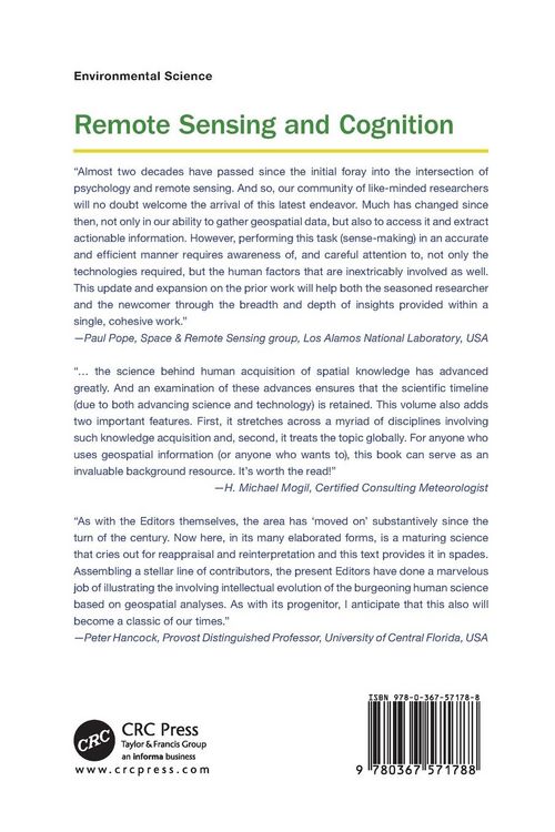 Produktbild: Remote Sensing and Cognition