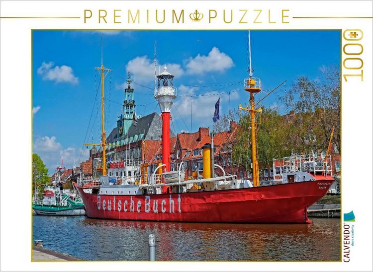 Produktbild: CALVENDO Puzzle Ostfriesland Emden | 1000 Teile Lege-Gr&ouml;&szlig;e 64x48cm Foto-Puzzle f&uuml;r gl&uuml;ckliche Stunden