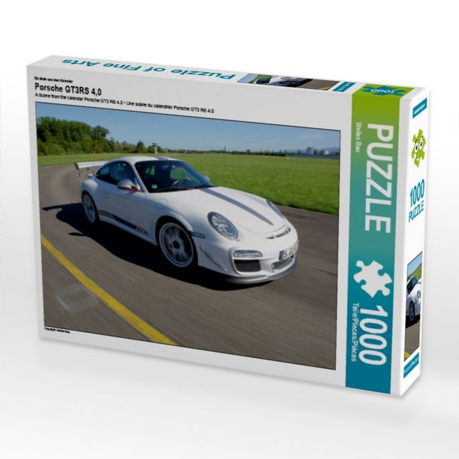 Produktbild: CALVENDO Puzzle Ein Motiv aus dem Kalender Porsche GT3RS 4,0 | 1000 Teile Lege-Gr&ouml;&szlig;e 64x48cm Foto-Puzzle f&uuml;r gl&uuml;ckliche Stunden