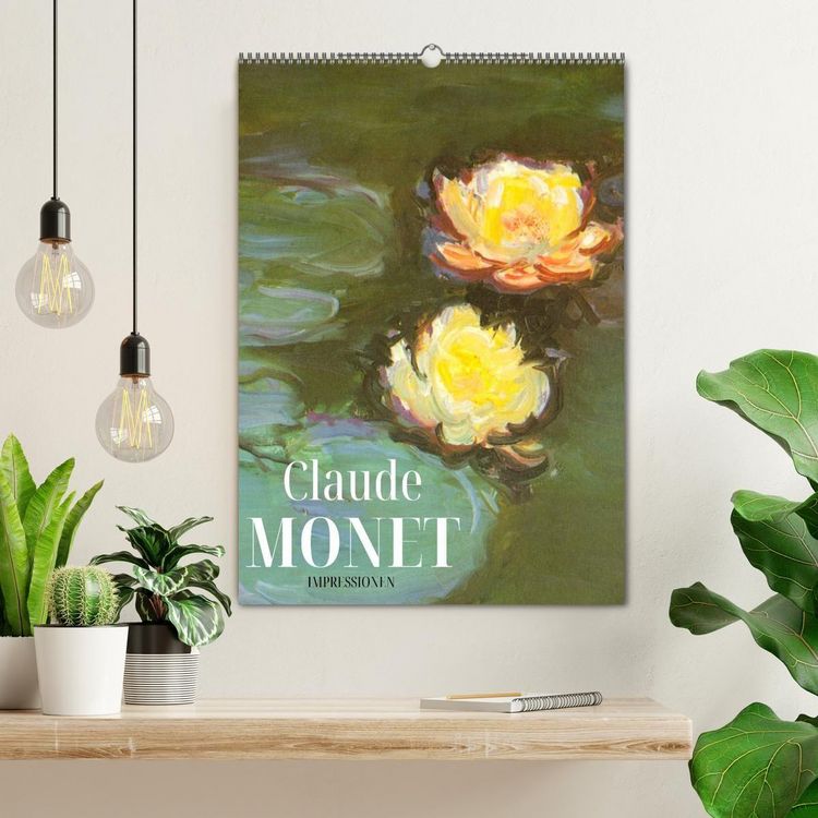 Produktbild: Claude Monet Impressionen 2027 (Wandkalender 2027 DIN A2 hoch), CALVENDO Monatskalender