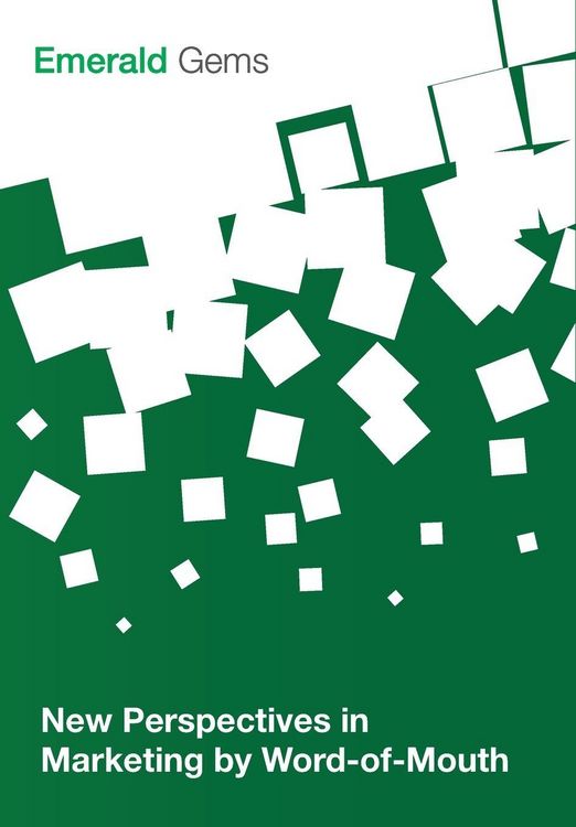 Produktbild: New Perspectives in Marketing by Word-of-Mouth