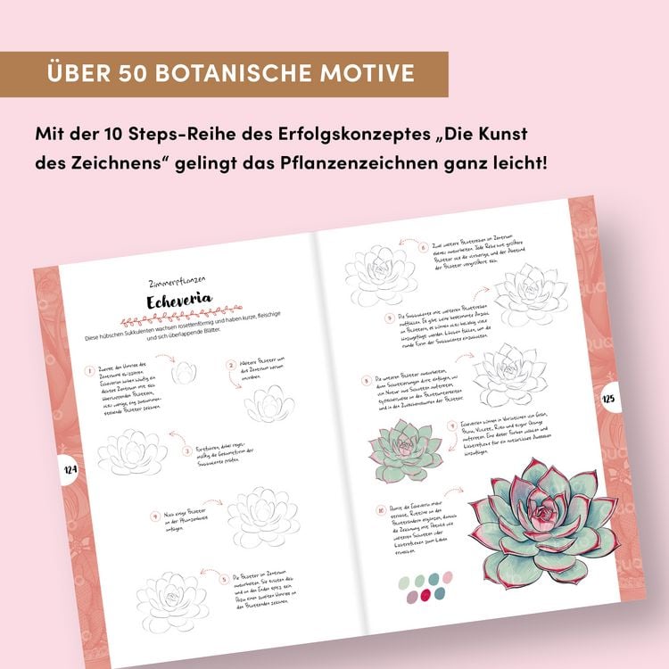 Produktbild: Die Kunst des Zeichnens 10 Steps - Pflanzen