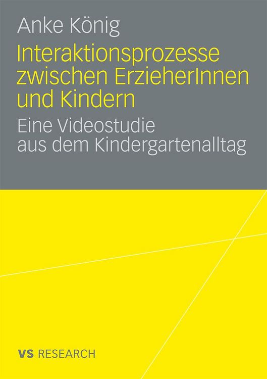 Produktbild: Interaktionsprozesse zwischen ErzieherInnen und Kindern