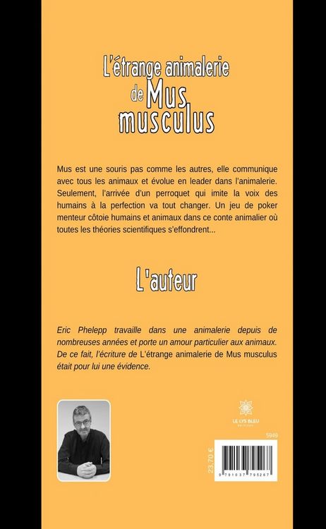 Produktbild: Phelepp, E: L'&eacute;trange animalerie de Mus musculus