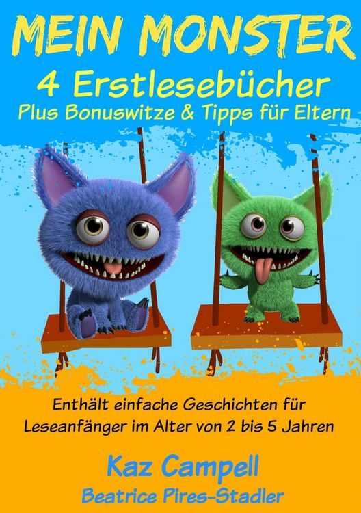 Produktbild: Mein Monster - 4 Erstlesebucher - Plus Bonuswitze & Tipps fur Eltern