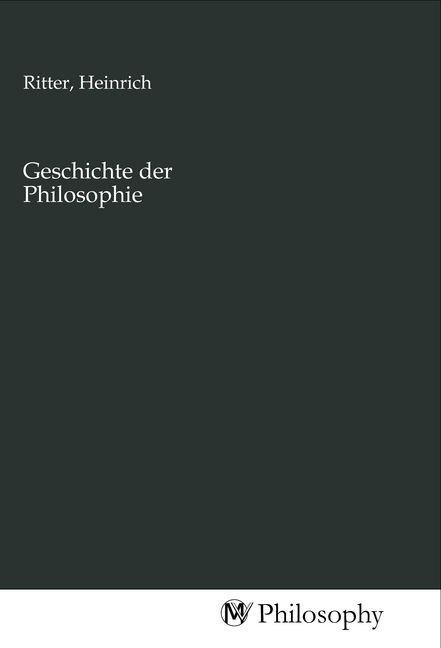 Produktbild: Geschichte der Philosophie