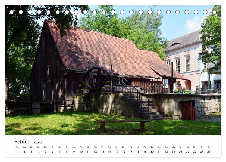 Produktbild: Solbad an der Saale - Bad K&ouml;sen (Tischkalender 2026 DIN A5 quer), CALVENDO Monatskalender