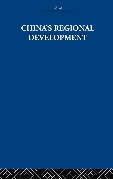 Produktbild: China's Regional Development
