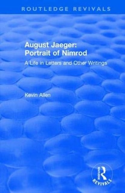 Produktbild: Allen, K: August Jaeger: Portrait of Nimrod