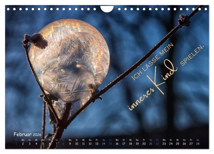 Produktbild: Weibliche Kraft - 12 Impulse zu deiner Wirksamkeit als Frau (Wandkalender 2026 DIN A4 quer), CALVENDO Monatskalender