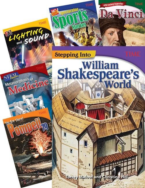 Produktbild: Time Informational Text Grade 7 Set 1, 6-Book Set