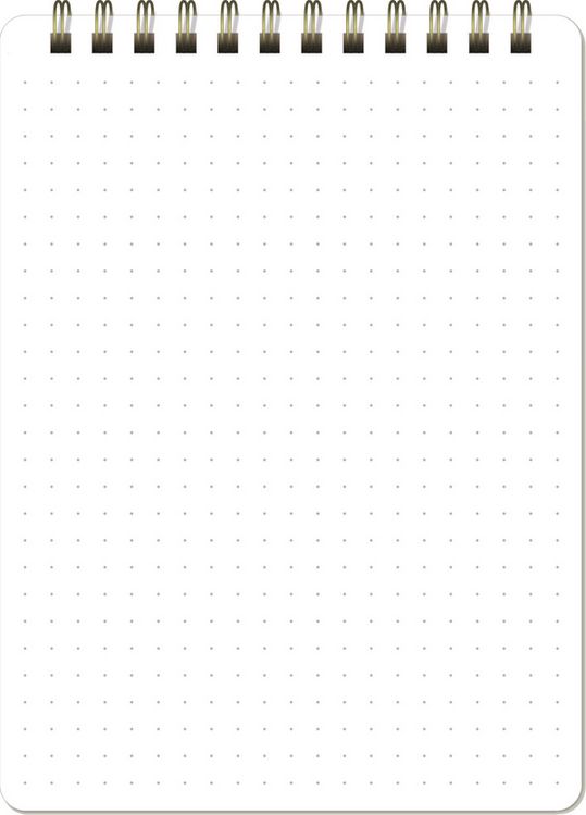 Produktbild: Notizblock midi Garten