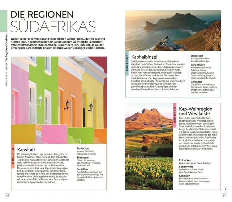 Produktbild: Vis-&agrave;-Vis Reisef&uuml;hrer S&uuml;dafrika