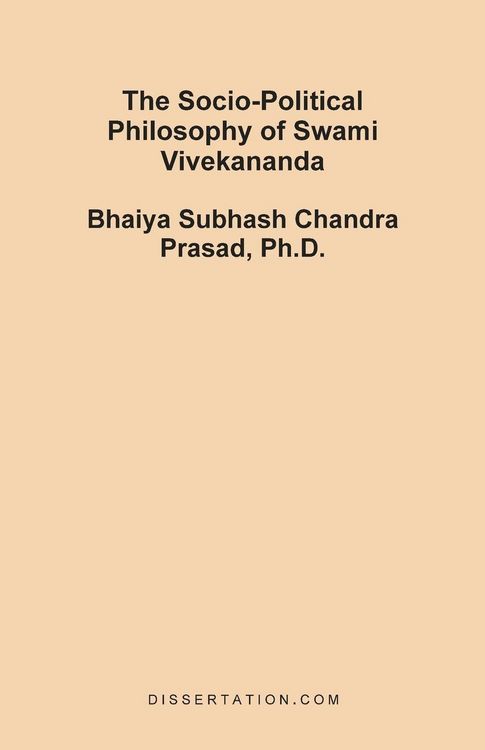 Produktbild: The Socio-Political Philosophy of Swami Vivekananda