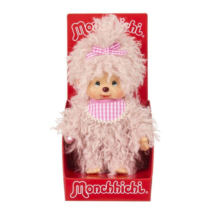Produktbild: Monchhichi 20cm Fluffy Pink Girl