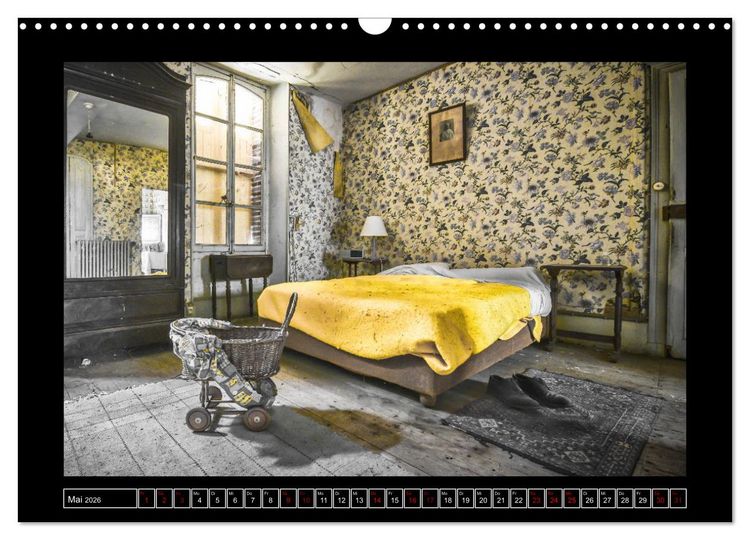 Produktbild: Lost Places - Farbenspiele (Wandkalender 2026 DIN A3 quer), CALVENDO Monatskalender