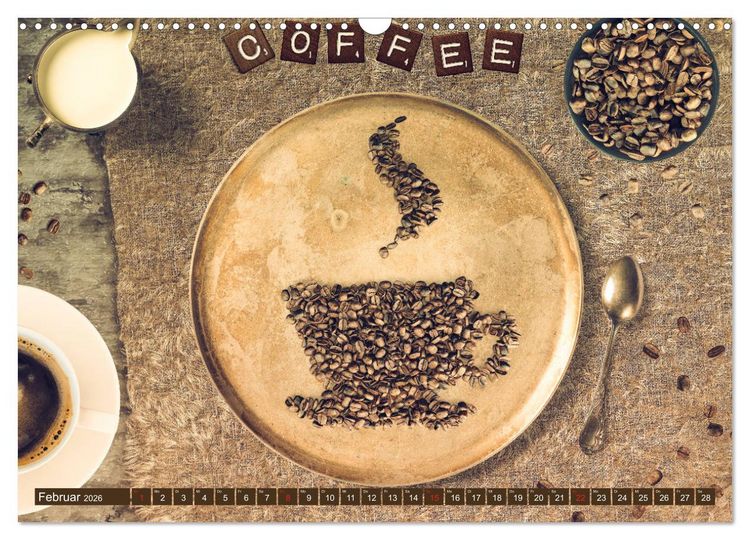Produktbild: Auf einen Kaffee? (Wandkalender 2026 DIN A3 quer), CALVENDO Monatskalender