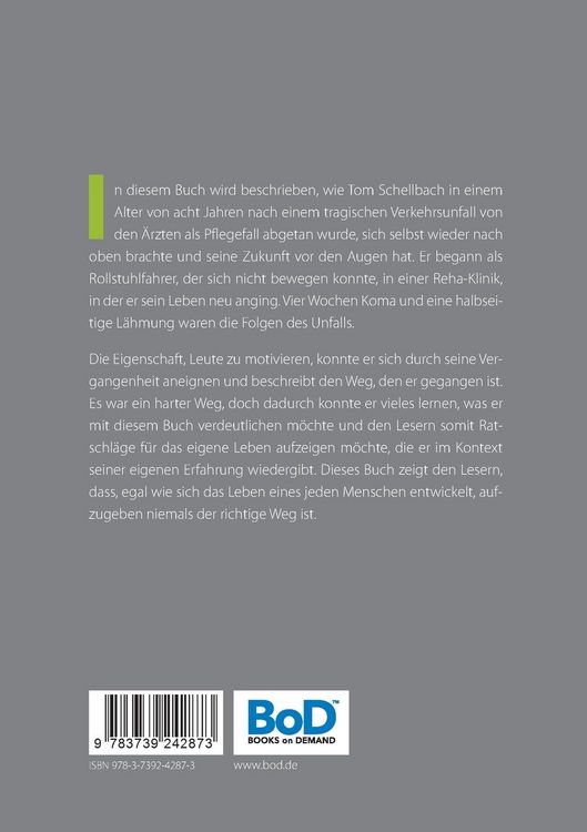 Gib niemals auf, egal was kommt!