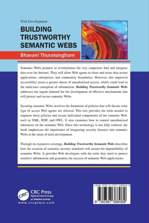 Produktbild: Building Trustworthy Semantic Webs