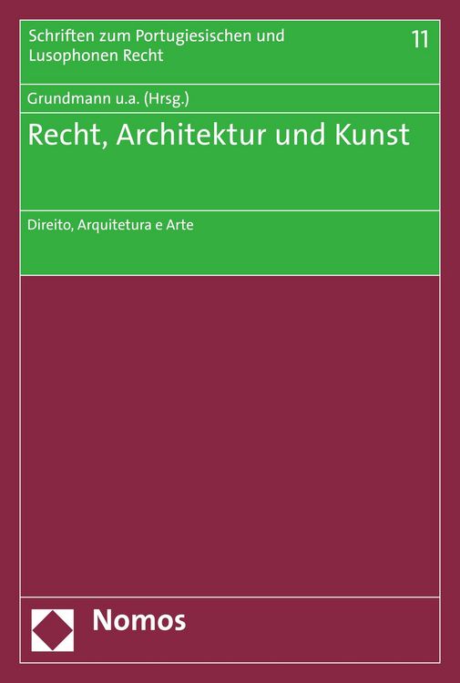 Produktbild: Recht, Architektur und Kunst