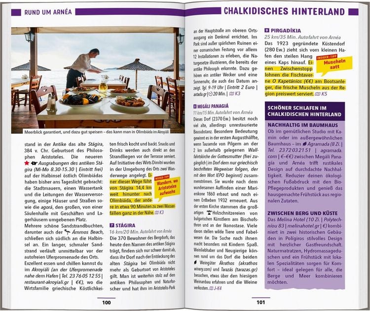 Produktbild: MARCO POLO Reisef&uuml;hrer Chalkidik&iacute;, Thessalon&iacute;ki
