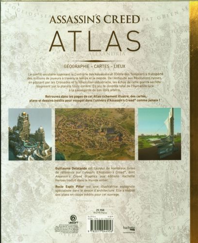 Produktbild: Atlas Assassin's creed : g&eacute;ographie, cartes, lieux