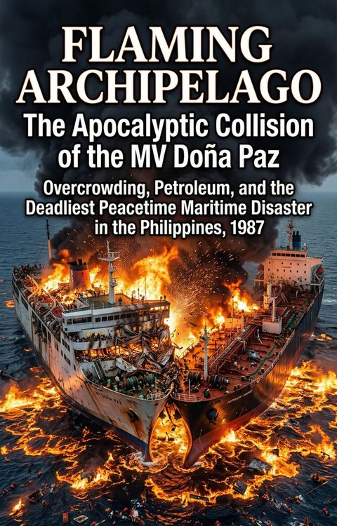 Produktbild: Flaming Archipelago: The Apocalyptic Collision of the MV Do&ntilde;a Paz