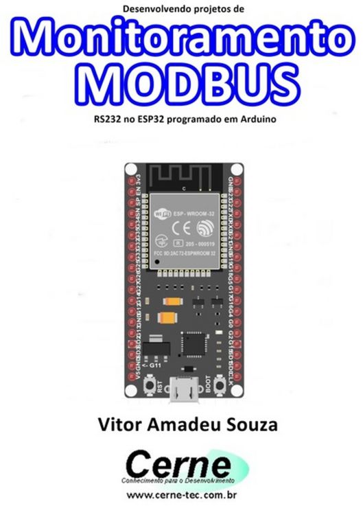 Produktbild: Desenvolvendo Projetos De Monitoramento Modbus Rs232 No Esp32 Programado Em Arduino